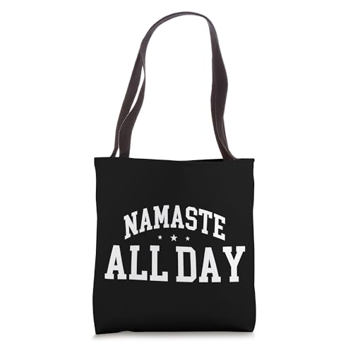 Namaste All Day Meditation Tote Bag