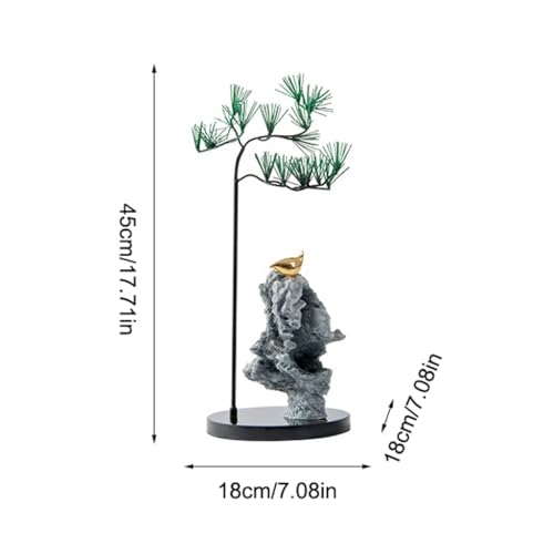 Home Decoration Desk Ornament Chinese Zen Stone Ornaments Men's Desk Decoration Study Shelf Tea Table Bookcase Decoration Statuette for Your Desk - Bookshelf - Dinning Tabl