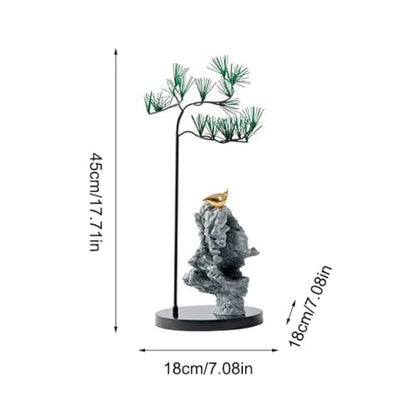Home Decoration Desk Ornament Chinese Zen Stone Ornaments Men's Desk Decoration Study Shelf Tea Table Bookcase Decoration Statuette for Your Desk - Bookshelf - Dinning Tabl