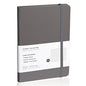 Lined Journal Notebook – Hardcover Notebook for Men & Women – Journals for Writing, Work, School, Home & Daily Notes, 160 Pages – Medium A5, 5.7"x8", 100 gsm Thick Paper (Dark Gray) - color: Dark Gray