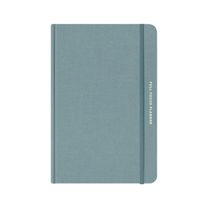Full Focus Sea Blue Linen Planner by Michael Hyatt - The #1 Daily Planner to Set Annual Goals, Increase Focus, Eliminate Overwhelm, and Achieve Your Biggest Goals - Hardcover - color: Sea Blue