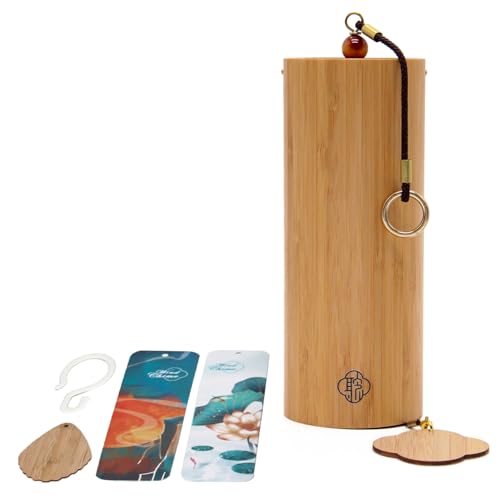 Meditation Chimes Bamboo Wind Chimes Chakra Chord Wind Bell Windchime for Home Decoration Relaxation Gift Sacral Chakra Dm Chord - color: Dm Chord Autumn
