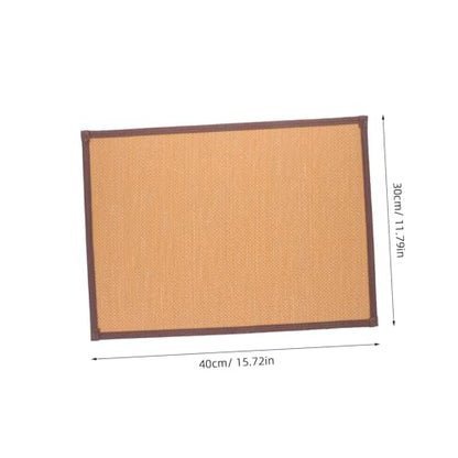 VOSAREA Woven Meditation Cushion Tatami Floor Mat for Cooling Comfortable Sitting Natural Sturdy Design for Yoga and Relaxation
