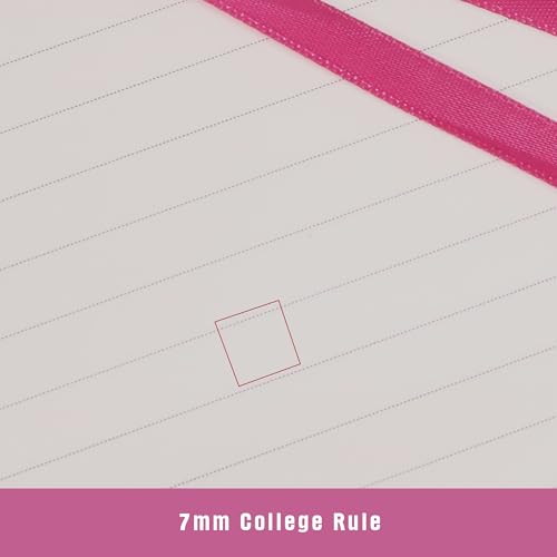 TIEFOSSI Lined Journal Notebook for Women Men, Leather Journal with Pen, A5 Evil Eye Hardcover Notebook for Work, Journaling, Travel & School, 100 GSM Thick Paper, 320 Numbered Pages, 6.2 x 8.3 in - color: Light purple