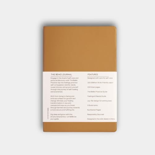 BeMo The Journal & Guide | A Structured Practice Intentional Ink Black