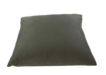 Kapok Zafu and Zabuton Meditation Cushion Set (2pc) - color: Olive