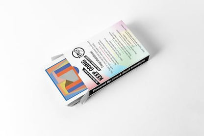 Keep Going | Deck of Cards | Tool for Self-Consiousness w/Questions, Affirmations, Motivational, & Stops Based on Your own Intuition: Trust Your Instincts | LA Visual Reason