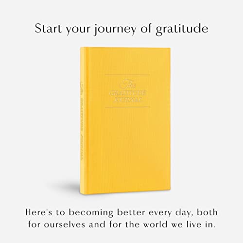 The Gratitude Journal : More Happiness, Positivity, Affirmation, Productivity, Mindfulness & Self Care - A Simple Undated Hardcover Daily Guide Planner for Women & Men (Sunshine Yellow) - color: Sunshine Yellow
