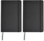 Amazon Basics Classic Lined Writing Notebook for Note Taking and Journaling, Hardcover with Elastic Closure, 240 Pages, 5" x 8.25", Black (Pack of 2) - size: 2 Pack, style: Ruled