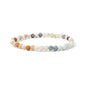 4MM Mini Gemstone Energy Bracelets Tiny Bracelet Natural Stone Statement Bracelet Charm Beaded Couples Bracelets - color: Pure Amazonite
