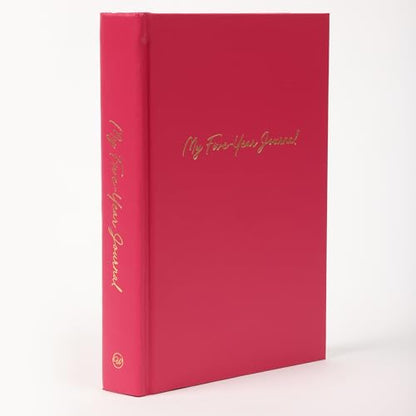 Hard Cover 5 Year Journal | The Easiest to Use Five Year Journal | Quick and Easy Five Year Daily Journal System | 6x8.25 Inch Size (Rose Pink) - color: Rose