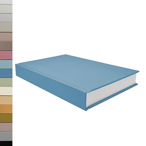 CovoBook™ Blank Hardcover | Premium Sketchbook Journal Guest Book | Photo Prop Home Decor (Lake, Size 9) - color: Lake, size: Size 9