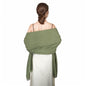 Shawl Wraps for Women Pashmina Shawls and Wraps for Evening Dresses Large Soft Scarf Winter Scarf Wedding Shawl… - color: Green