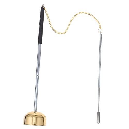 Flexible Chime 5.90 Inch Handheld Buddhist Supply Temple Instrument for Meditation Mindfulness Rituals and Spiritual Practices