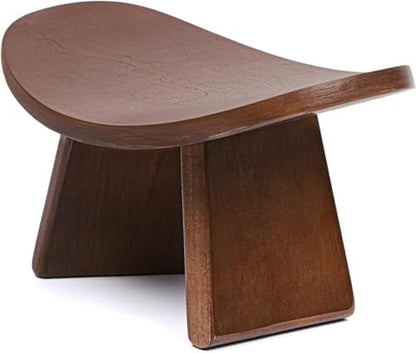 Bench,Meditation Bench Ergonomic Wooden Meditation Kneeling Stool with Travel Bag for Yoga, Prayer, Travel, Mindfulness, Zen Practice ﻿(Medium) - size: Medium