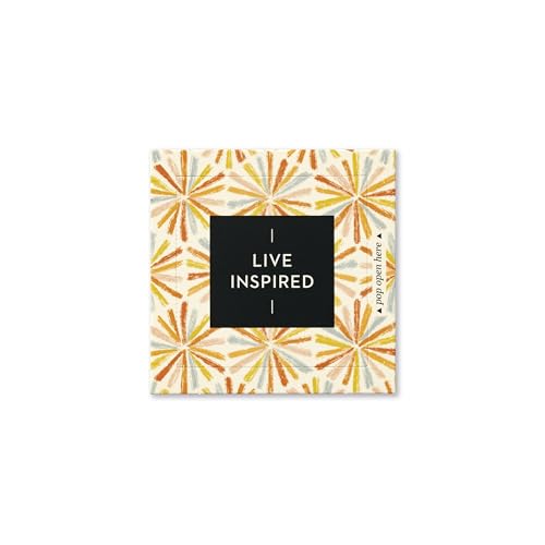 Compendium ThoughtFulls Pop-Open Cards – Live Inspired – 30 Pop-Open Cards, Each with a Different Inspiring Message Inside, 2.25” x 2.25”