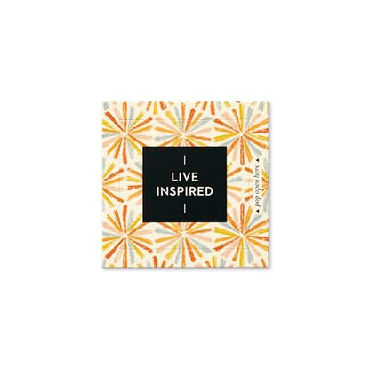 Compendium ThoughtFulls Pop-Open Cards – Live Inspired – 30 Pop-Open Cards, Each with a Different Inspiring Message Inside, 2.25” x 2.25”