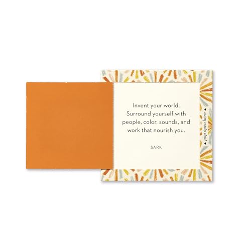 Compendium ThoughtFulls Pop-Open Cards – Live Inspired – 30 Pop-Open Cards, Each with a Different Inspiring Message Inside, 2.25” x 2.25”
