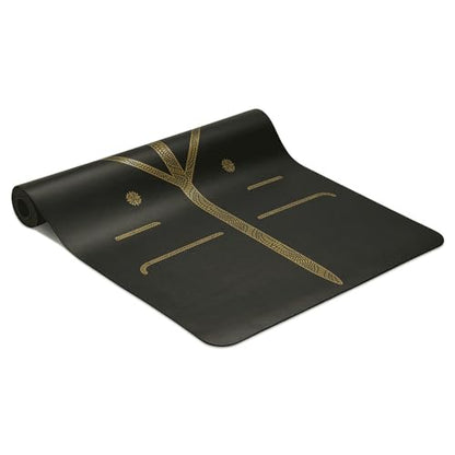 Liforme Printed Yoga Mat Collection - Free Yoga Bag Included - Patented Alignment System, Warrior-like Grip, Non-Slip, Eco-friendly, Sweat-resistant, Long, Wide and Thick for Comfort