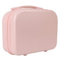 Portable Makeup Case 14inch Cosmetic Case Travel Toiletry Hand Luggage Carrying Case - color: PINK