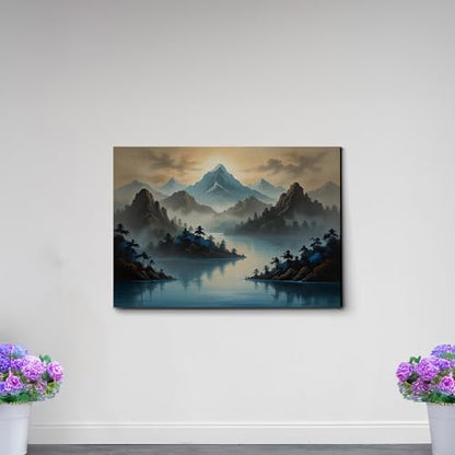Japanese Wall Art, Minimalist Wall Art, Neutral Abstract Art, Modern Minimalist, Zen Wall Art, Zen Printed Wall Art, Japanese Art Print, Canvas Wall Art, Wall