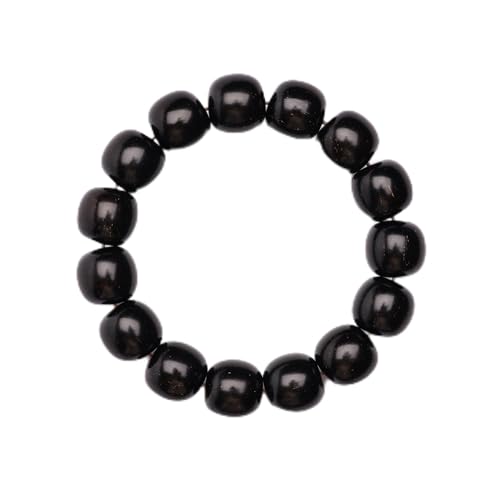 Meditaiton Men Beaded Bracelets, Handmade Sandalwood Mala Beads, Buddhist Prayer Red Wood Bracelets, Comfortable for Daily Wear Yoga Gift for Men - color: Indian Red Sandalwood with Partial Golden Star