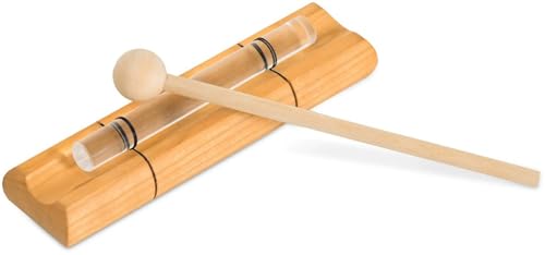 Crystal Solo Hand Chime, Musically Tuned Bell Percussion Instrument for Yoga, Meditation and Mindfulness(432Hz,B7) - color: 432Hz, size: B7