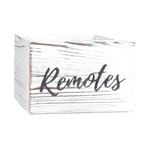 Wooden Desktop Storage Wooden Organizer, Multipurpose, Fashion, Jewelry Box Desktop Storage Box for Bedroom, White