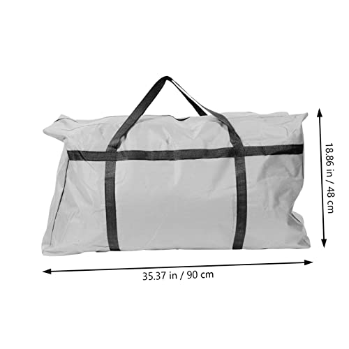 Beaupretty Large Capacity Oxford Cloth Storage Bag Multi-functional Packing Pouch for Travel Moving Gym and Home Organization for Clothes Quilts and