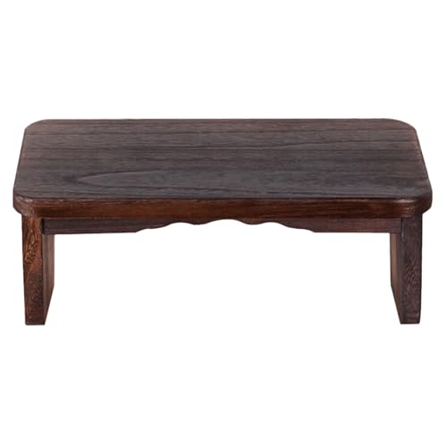 Ciieeo Meditation Stool Wood: Solid Wood Zen Meditation Bench - Kneeling Prayer Stool - Portable Wooden Kneeler for Prayer Or Temple Use