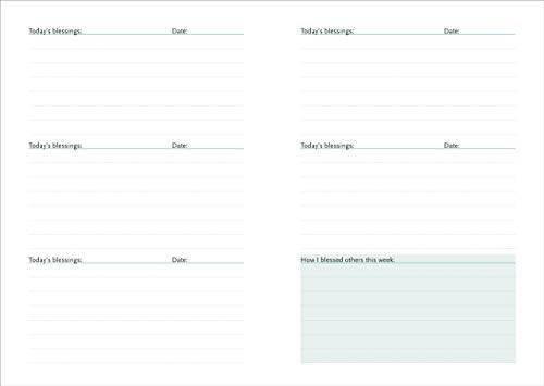 A Daily Dose of Blessings: A Daily Journal for Appreciating Life's Gifts