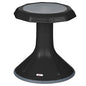 ECR4Kids ACE Active Core Engagement Wobble Stool, 15-Inch Seat Height, Flexible Seating, Black - color: Black