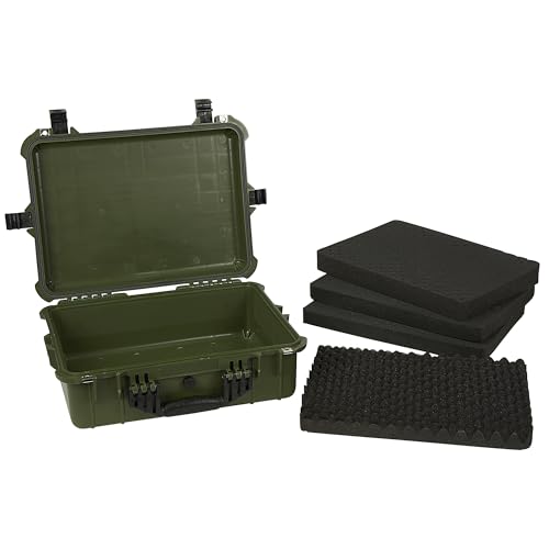 Strongway 20in. Plastic Waterproof Storage Case, Green, Model# MJ-6060_GRN - color: Green
