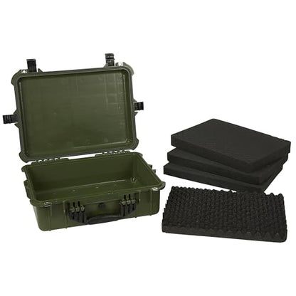 Strongway 20in. Plastic Waterproof Storage Case, Green, Model# MJ-6060_GRN - color: Green