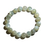 Natural Handmade Healing Chakra Bracelet - color: 10mm-Green Moonstone-FOR 7-8 INCH WRIST