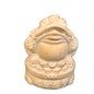 Antique Xenopus Wooden Statue Accents Zen Meditation Wood Sculpture Decor for Living Room Spa Or Yoga Studio Centerpiece Books Living Room Bedroom Ornament