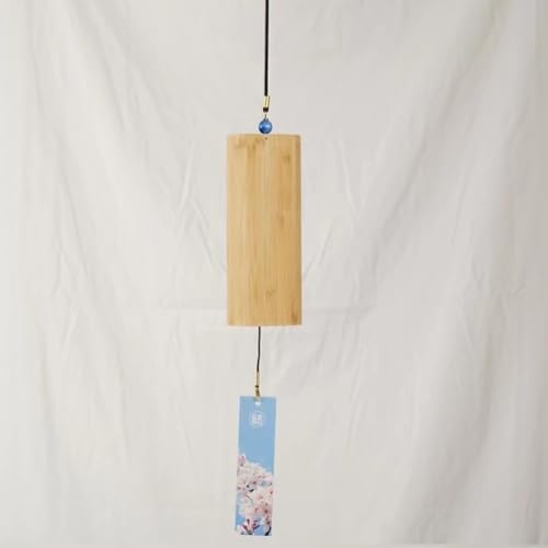Handmade Wind Chimes Yoga Fine Meditation Musical Instruments Wind Chimes Outdoor Bamboo Wind Chimes Beautiful Sound Decoration Hanger Balcony with Hook Gifts Bianzhong, Bells