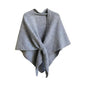 Women's Solid Color Shawl - Pashmina Shawl Wraps Women Knitted Shawls and Wraps Cardigan Cape Wool Sweater Shawl Scar - color: #07
