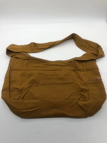 ZUODOOKU Buddhist Buddha Monk Bag Embroidery Cotton Shaolin Temple Kung Fu Oneshoulder Bag Unisex