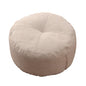 15.7 inch Round Floor Pillow Large Thick Pillows Seating Cushion Meditation Floor Pillow for Adults Office Living Room, White
