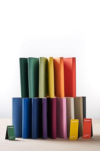 Classic 360 Signature Series, Size: B6 Medium, Color: Black, Paper: Blank, Soft Cover Notebook, Soft Bound Journal, 5" x 7", 200 sheets / 400 pages, Blank thick premium paper