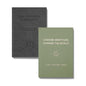 Gratitude Gifted Christian Prayer Journal - Black with 5-Minute Guided Gratitude Journal - Sage for Men & Women