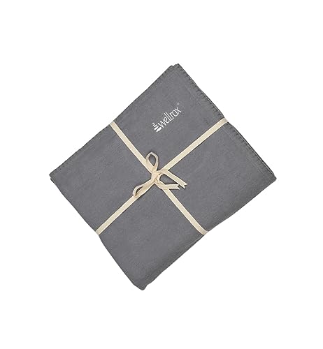 Wellrox Yoga Blanket 100% Indian Cotton - Yoga Blanket for Restorative Yoga Perfect, Relaxing, Renewing, Yoga Blanket, Yoga Blankets Cotton, Meditation Blanket, Restorative Yoga Props