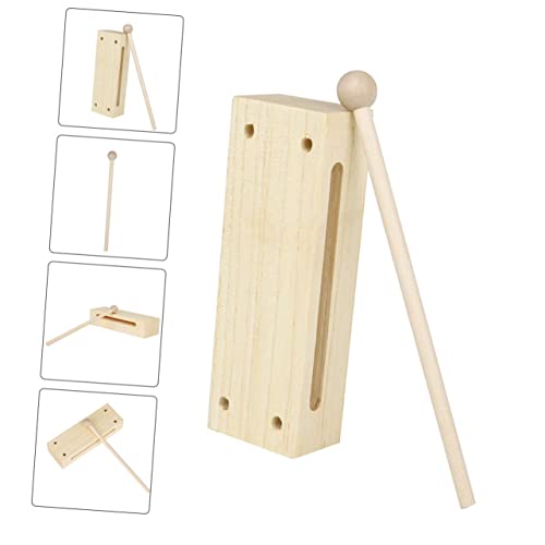 Rhythm Block Boys and Girls Musical Toy Dual-tone Drum for Boys and Girls Music Teaching Supply