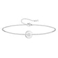 Personalized Initial Bracelet for Women Stainless Steel Letters Bracelet Delicate Coin Dainty Disc Alphabet Charm Bracelet Monogram Name Bracelet - style: Q
