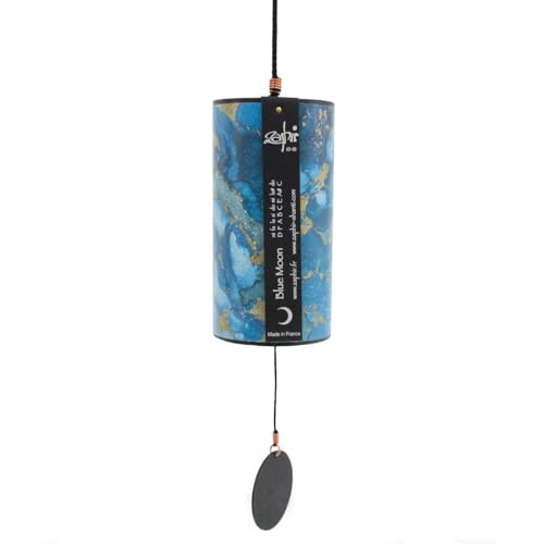 Zaphir Chimes Includes 1 Chime/Tuned According to the 5 Seasons & Elements of FengShui - size: One Size, style: Blue Moon: Ultramarine