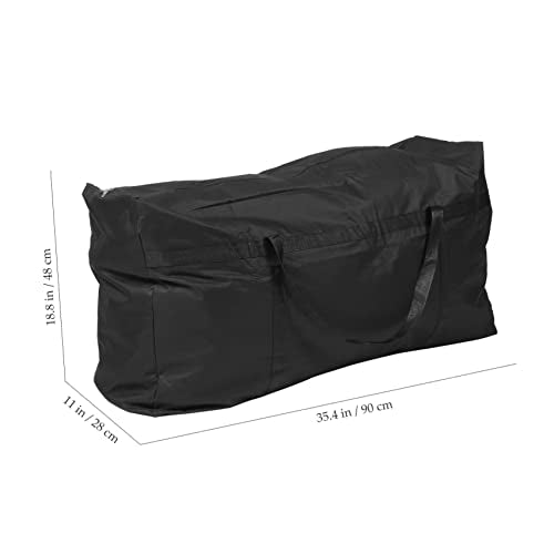 VALICLUD Capacious Storage Bag Oxford Cloth Travel Moving Bag for Clothes Quilts Versatile Large Capacity Organizer for Home Travel