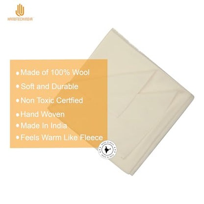 Handloom Wool Meditation Shawl Throw Wrap, Gift for Men and Women Meditation Shawl Fine Clothing. - color: Ht-002