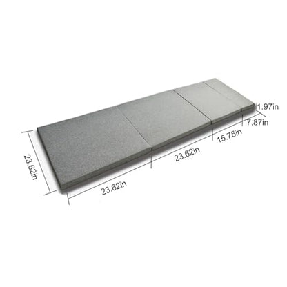 HJAHHSM Memory Foam Floor Mattress Bed Sleeping Portable Pad Foldable