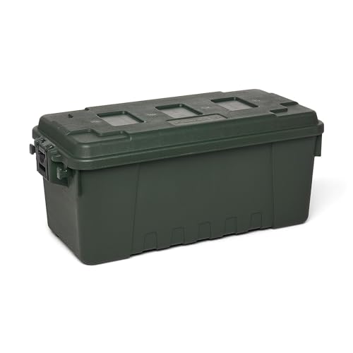 Plano Storage Trunks - color: Olive Drab, style: Medium - 3 pack